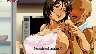 Horny milfs with massive tits hentai anime